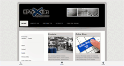 Desktop Screenshot of hptextiles.com