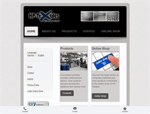 Tablet Screenshot of hptextiles.com
